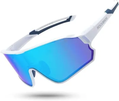 Очки спортивные ROCKBROS TR90 поляризационные с зеркальным покрытием UV400