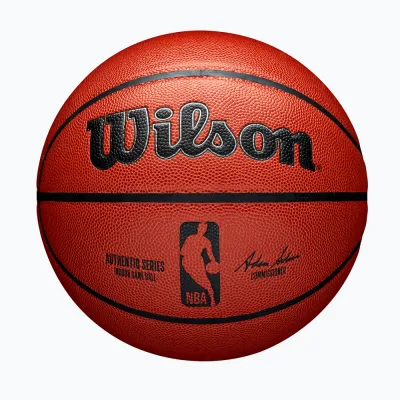 Мяч баскетбольный Wilson NBA Authentic Indoor оранжевый размер 5