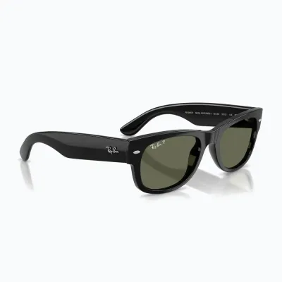 Солнцезащитные очки Ray-Ban Mega Wayfarer II черно-зеленые