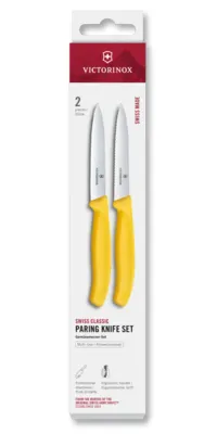 Victorinox Набор из 2 ножей гладкого и зубчатого 10 см Swiss Classic