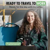 Термокружка Travelhawk из нержавеющей стали 500 мл с двойными стенками — фото 2