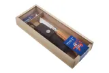 Складной нож Opinel Slim Olive No.10 с чехлом в подарочной коробке — фото 1