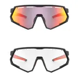 Очки велосипедные ROCKBROS SP246 с двумя сменными линзами UV400 — фото 5