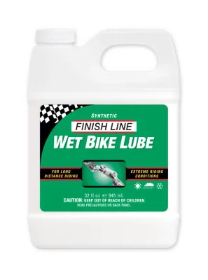 Смазка для велосипедной цепи Finish Line Wet для влажных условий