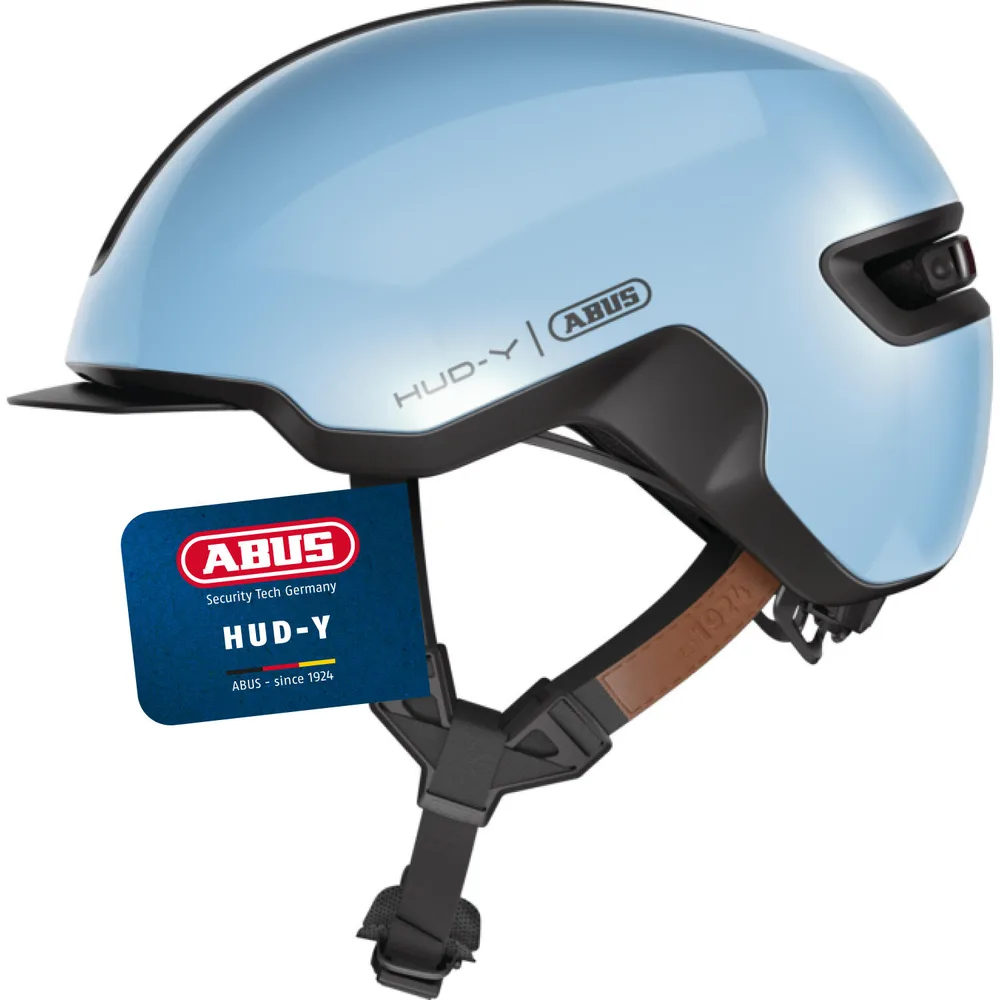 Шлем велосипедный городской Abus HUD-Y, 57 - 61 cm, Синий