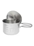 Набор для приготовления пищи Esbit Cookset с горелкой на спирту 1500 мл, сталь — фото 1