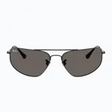 Солнцезащитные очки Ray-Ban RB3780 black dark grey — фото 2