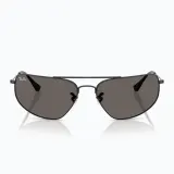 Солнцезащитные очки Ray-Ban RB3780 black dark grey — фото 6