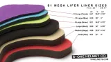 Вкладыш для шлема S-One Lifer XXXLarge 2 мм, фиолетовый — фото 2