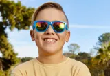 Детские солнцезащитные очки Knockaround Rainbow Blues категория 3 поляризационные — фото 6