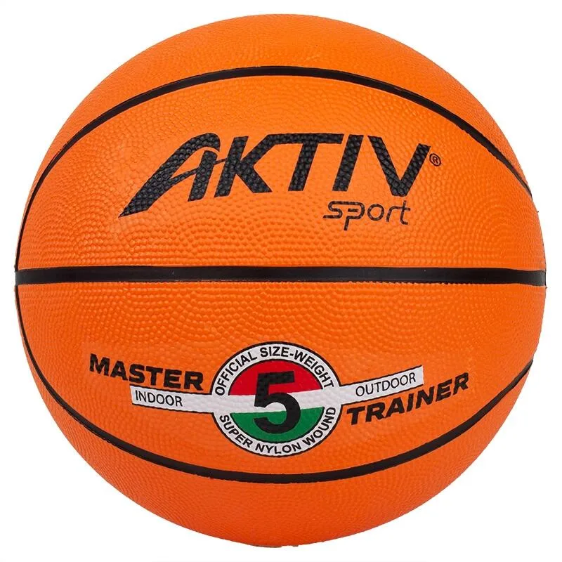 Баскетбольный мяч Aktivsport Master Trainer резиновый, размер 5