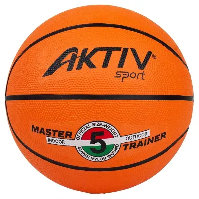Баскетбольный мяч Aktivsport Master Trainer резиновый, размер 5