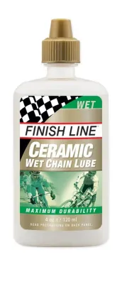 Смазка для велосипедной цепи Finish Line Ceramic Wet 120 мл