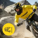 Manta Велосипедный шлем Xrider Full Face с защитой подбородка, регулируемый — фото 6