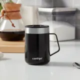 Contigo Термокружка Streeterville Desk Mug 420 мл, цвет Лукреция (чёрный) — фото 6