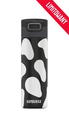 Термокружка Kambukka Etna 500 мл — Cow Black Keep It Moo