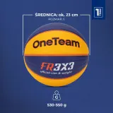 Мяч баскетбольный OneTeam Rim Rush FIBA 3x3 — фото 2