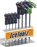 Набор ключей IceToolz с Т-образной рукояткой, 8 предметов, со стойкой — фото 1