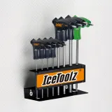 Набор ключей IceToolz с Т-образной рукояткой, 8 предметов, со стойкой — фото 3