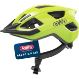 Шлем велосипедный Abus Aduro 3.0 LED желтый — фото 1
