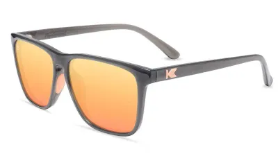 Солнцезащитные очки Knockaround Fast Lanes Sport Jelly Grey поляризационные, категория 3