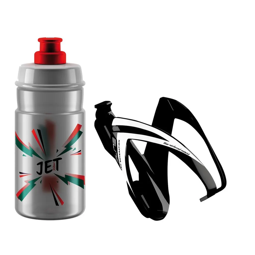 Флягодержатель с флягой Elite Ceo, 350ML, Красный