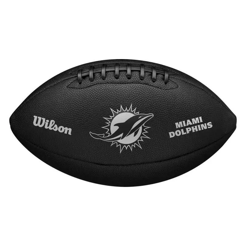 Мяч для американского футбола Wilson NFL Miami Dolphins Metallic