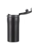 Термокружка Lifeventure Flip-Top Thermal Mug, матовая чёрная — фото 1