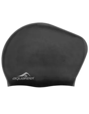 Шапочка для плавания силиконовая для длинных волос Aquafeel Long Hair