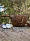Туристическая кружка Kupilka 12 Moomin Sniff (0,12 л) — коричневая — фото 3