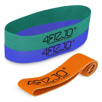 4Fizjo Набор из 3 тканевых лент FLEX BAND