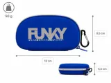 Funky Trunks Чехол для очков для плавания Funky Goggle Case Zinc'D — фото 6