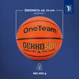 Мяч баскетбольный OneTeam GEKKO 7 — фото 2