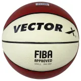 Мяч баскетбольный Vector X HG 200 FIBA резиновый, размер 7 — фото 2