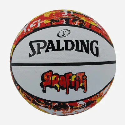Мяч баскетбольный Spalding New Graffiti, 7, Красный