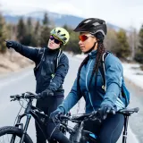 Велосипедный шлем Wozinsky MTB чёрно-серебристый, размер L — фото 5