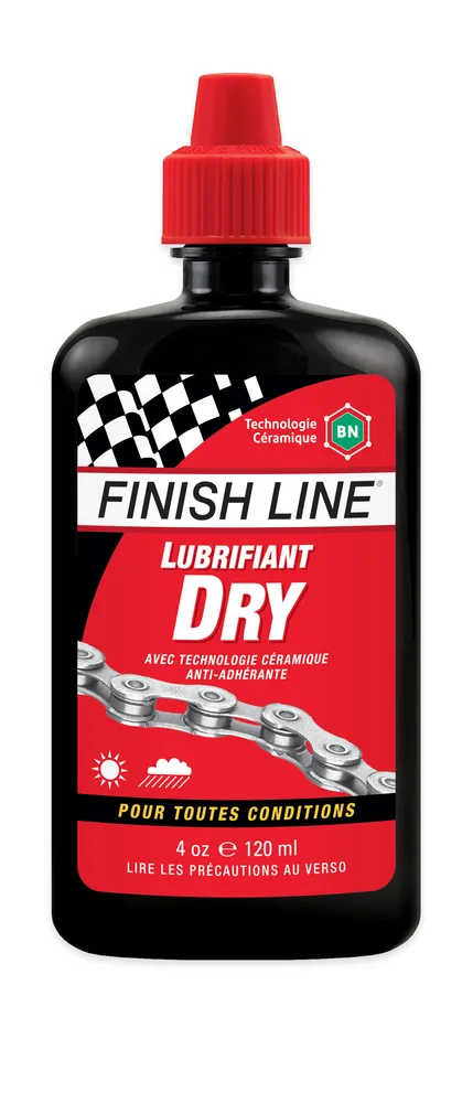 Смазка для велосипедной цепи Finish Line DRY 4 oz