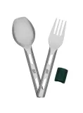 Термос для еды Esbit Classic Food Jug with Cutlery Set 0,5 л, лесной зелёный — фото 2