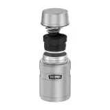 Термос для еды Thermos 710 мл с ложкой, красный — фото 3