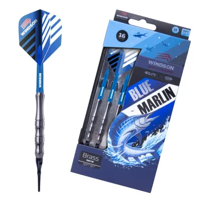 Набор дротиков Windson Blue Marlin 16 г Soft Brass