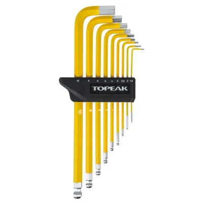 Набор шестигранных ключей Topeak DuoHex Wrench Set DX, 9 предметов