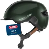 Шлем велосипедный городской Abus HUD-Y, 57 - 61 cm, Зелёный — фото 1