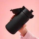 Детская фляга ION8 350 мл с аттестатом PZH — герметичная, лёгкая, без BPA — фото 4