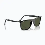 Солнцезащитные очки Ray-Ban RB2216 чёрно-зелёные — фото 1