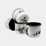 Кружка эмалированная Alpinus «Белый медведь» 0,35 л — фото 4