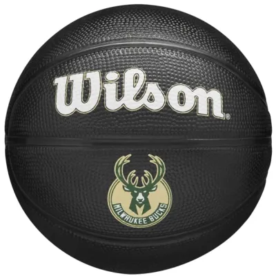 Мяч баскетбольный Wilson Team Tribute Milwaukee Bucks Mini Ball, размер 3