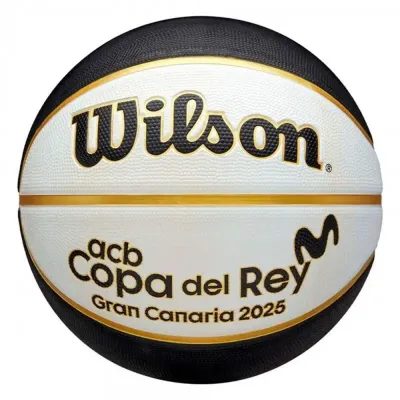 Мяч баскетбольный Wilson Copa del Rey, белый
