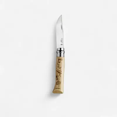 Нож туристический складной Opinel №8, нержавеющая сталь