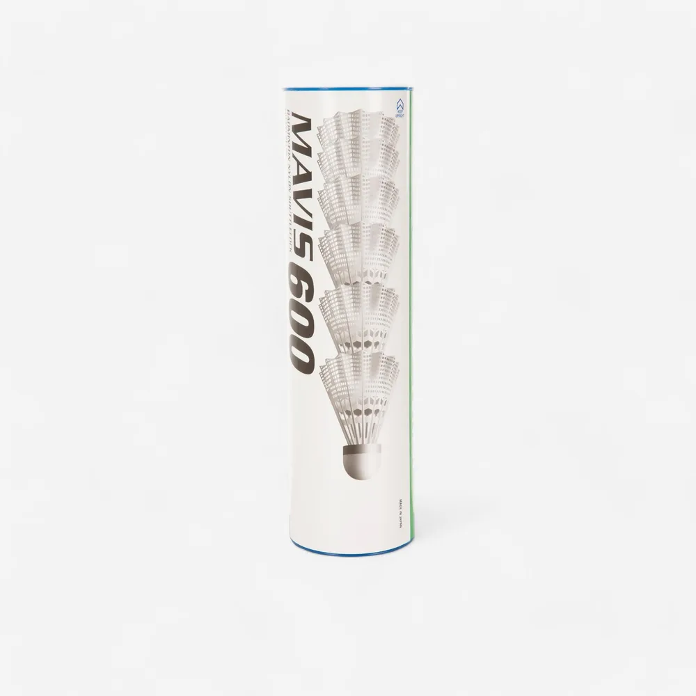 Воланы для бадминтона пластиковые Yonex Mavis 600, 6 штук