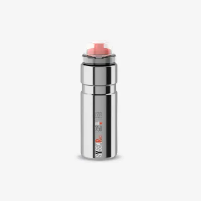 Фляга велосипедная Elite Syssa Race 750 мл, нержавеющая сталь